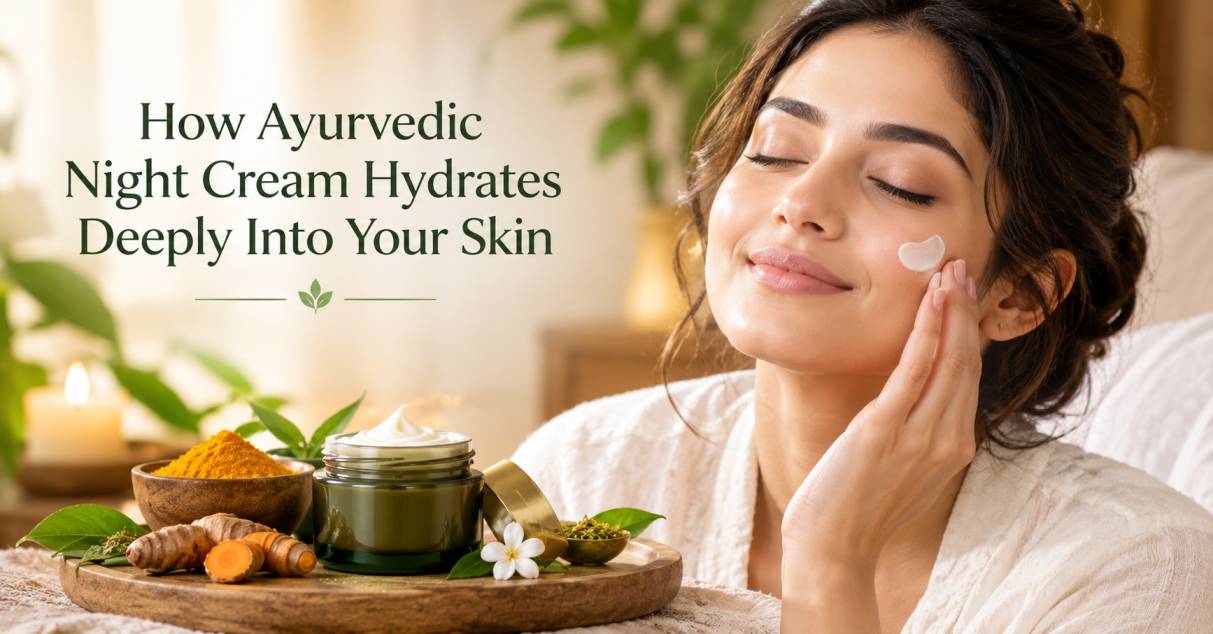 How Ayurvedic Night Cream Hydrates Deeply Into Your Skin