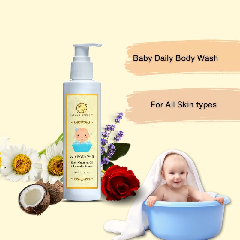 Natural Products for Babies' Body and Hair